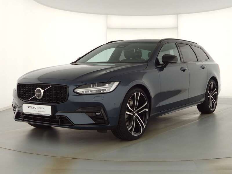 Gebraucht Volvo V90 Ultimate 251 PS (184 kW) 2023 Denim blue / metallic Kombi