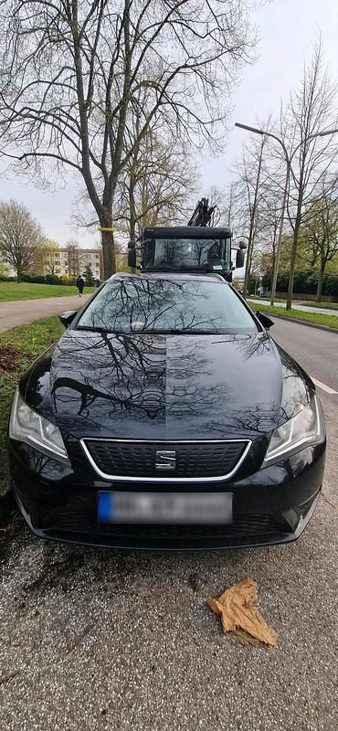 Gebraucht Seat Leon Ecomotive 105 PS (77 kW) 2014 Schwarz Kombi