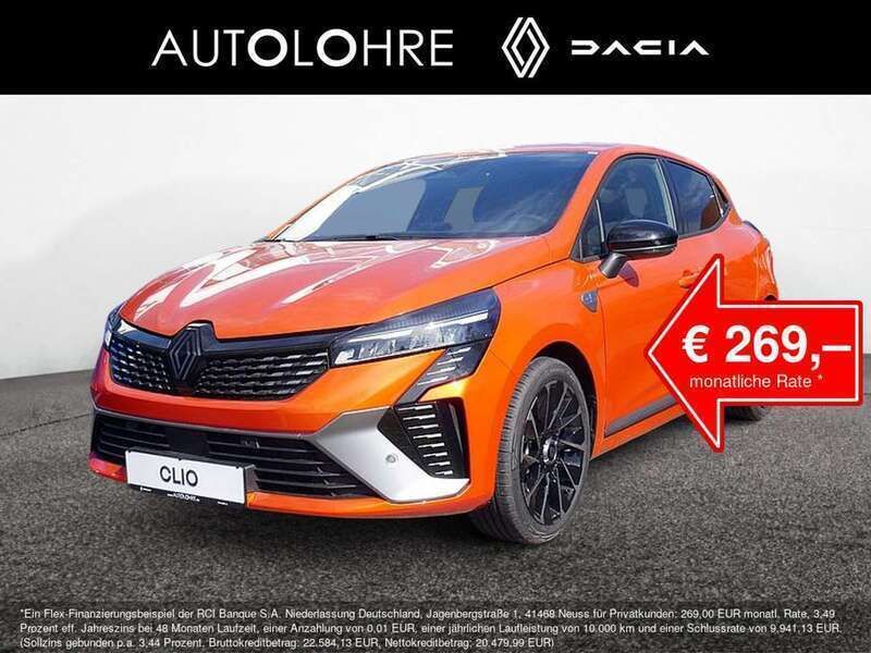 Valencia orange Gebraucht 2025 Renault Clio V Esprit Alpine Kleinwagen | 20.480 € (Fairer Preis) - Bild 1/3