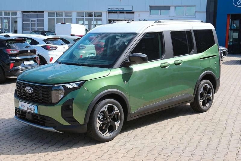 Bursting green Neu 2025 Ford Tourneo Courier Active Van / Kleinbus | 30.690 € (Etwas zu teuer) - Bild 1/4