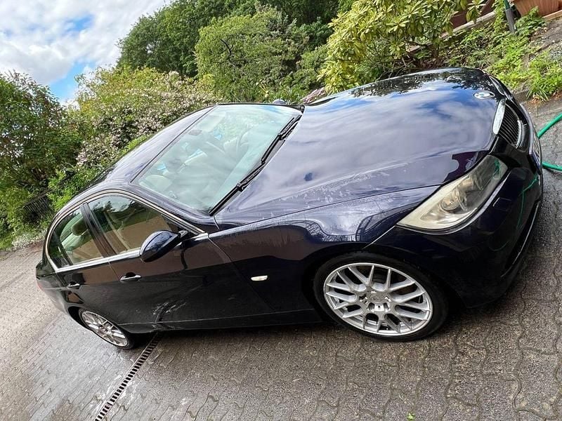 Blau Gebraucht 2008 BMW 325 Limousine | 5.900 € (Superpreis) - Bild 1/4