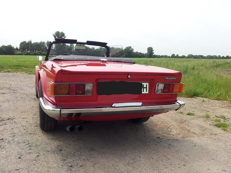Gebraucht Triumph TR6 143 PS (105 kW) 1972 Rot Cabrio