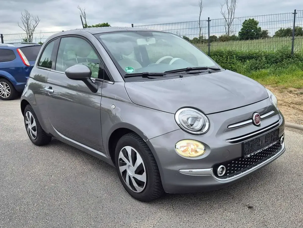 Gebraucht Fiat 500 Lounge 69 PS (50 kW) 2017 Grau Limousine