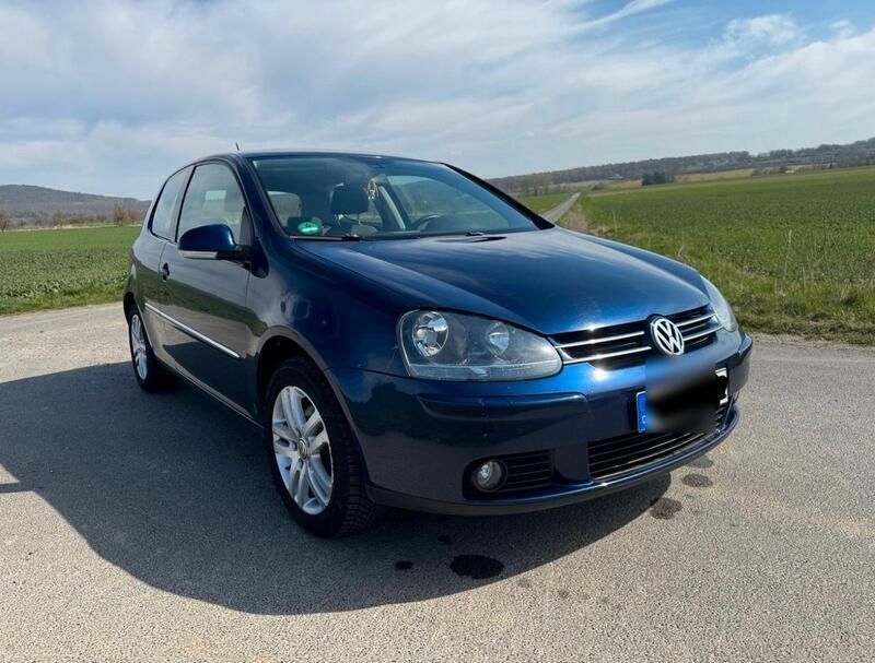 Blau Gebraucht 2008 VW Golf V Edition Limousine | 3.300 € (Fairer Preis) - Bild 1/4