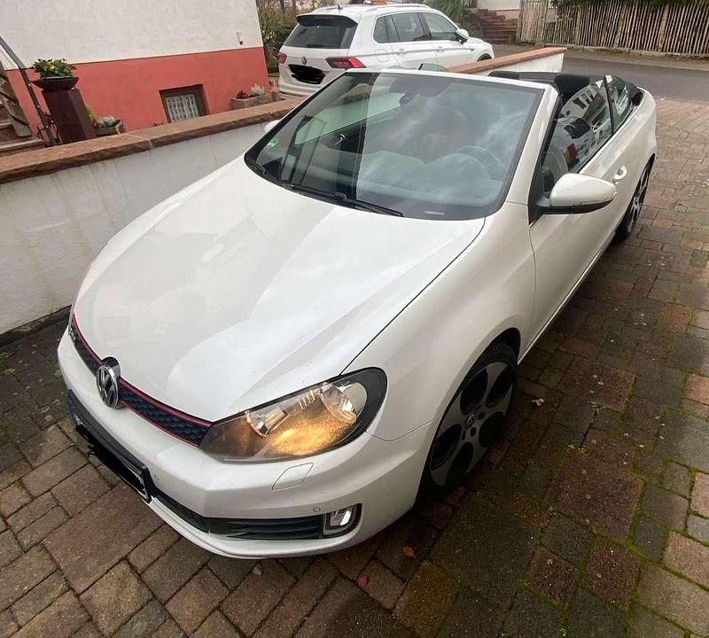 Weiß Gebraucht 2014 VW Golf Cabriolet GTI Cabrio | 16.850 € (Teuer) - Bild 1/4