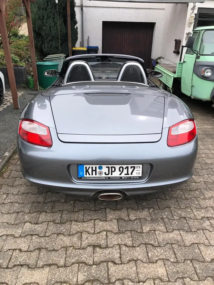 Gebraucht Porsche Boxster Basis 239 PS (175 kW) 2005 Silber Cabrio