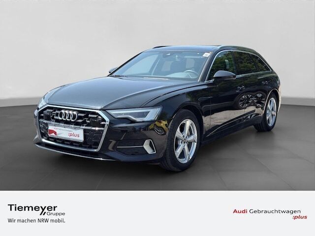 Mythosschwarz metallic Gebraucht 2024 Audi A6 Advanced Plus Kombi | 48.820 € (Fairer Preis) - Bild 1/4