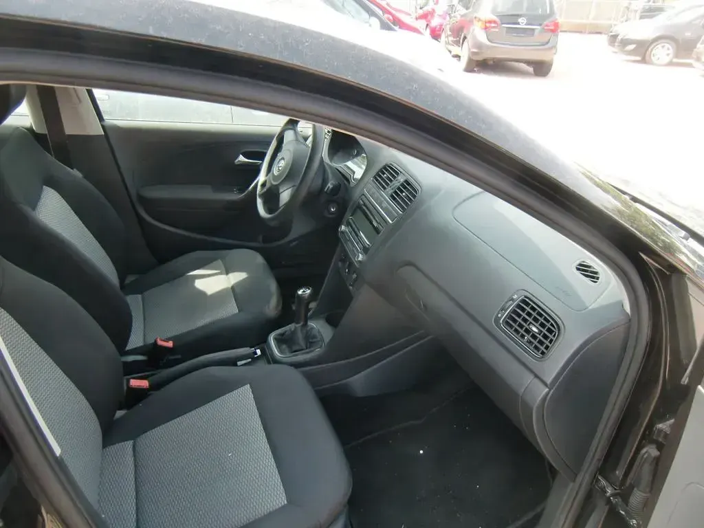 Gebraucht VW Polo Trendline 69 PS (50 kW) 2009 Schwarz Kleinwagen
