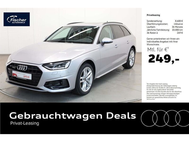 Silber Gebraucht 2024 Audi A4 Advanced Kombi | 42.980 € - Bild 1/4