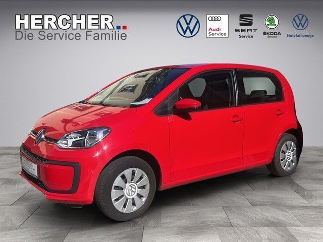 Rot Gebraucht 2021 VW up! Basis Kleinwagen | 9.890 € (Fairer Preis) - Bild 1/4