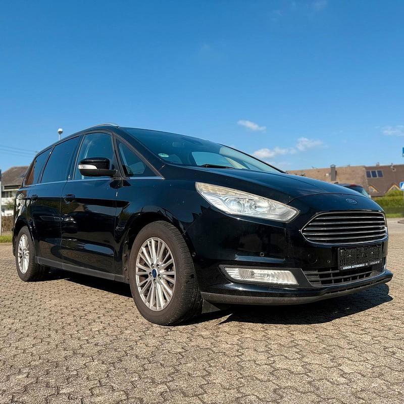Schwarz Gebraucht 2016 Ford Galaxy Titanium Van / Kleinbus | 5.400 € (Superpreis) - Bild 1/4