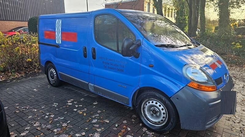 Gebraucht Renault Trafic 101 PS (74 kW) 2003 Blau Van / Kleinbus