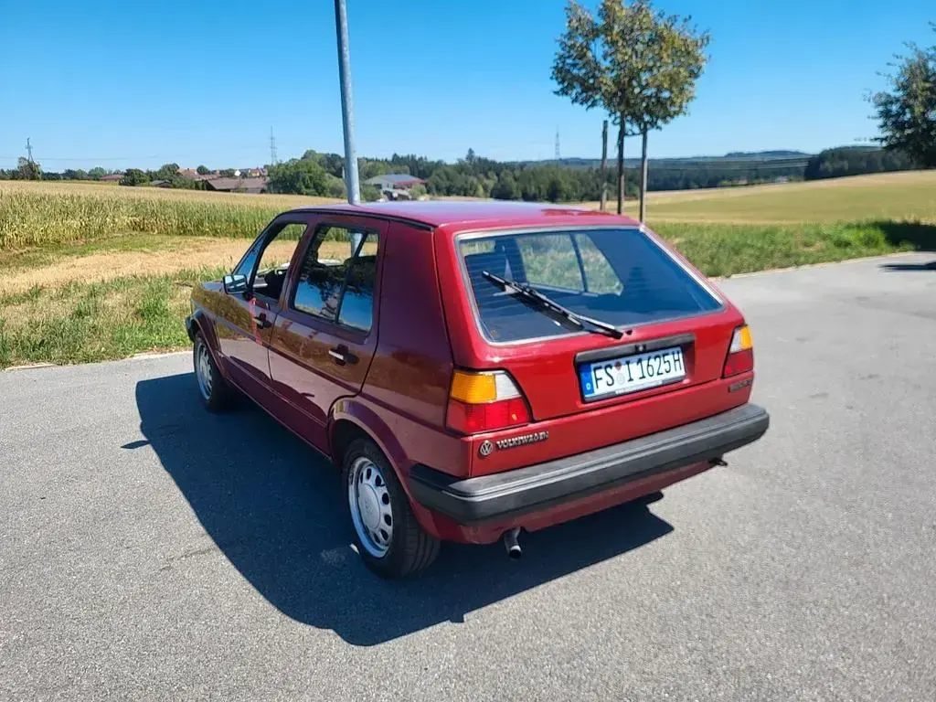 Gebraucht VW Golf II 77 PS (56 kW) 1985 Rot Kleinwagen