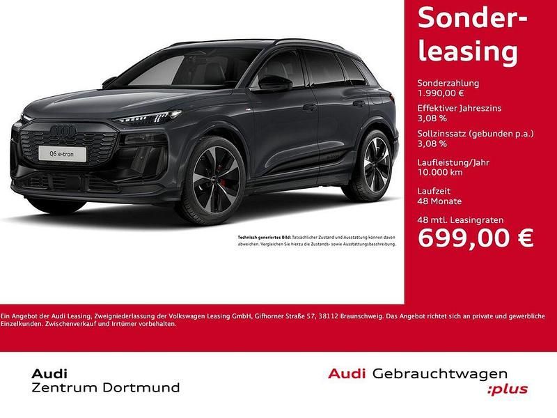 Magnetgrau Gebraucht 2025 Audi Q6 e-tron Ambiente SUV | 68.866 € (Etwas zu teuer) - Bild 1/3