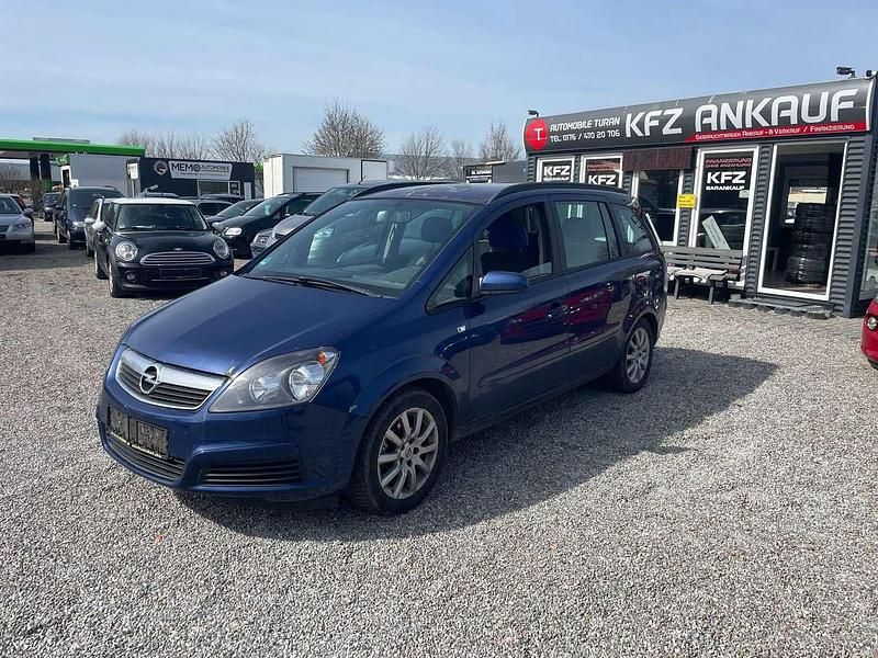 Gebraucht Opel Zafira Basis 140 PS (102 kW) 2006 Ultrablau mi2 Van / Kleinbus