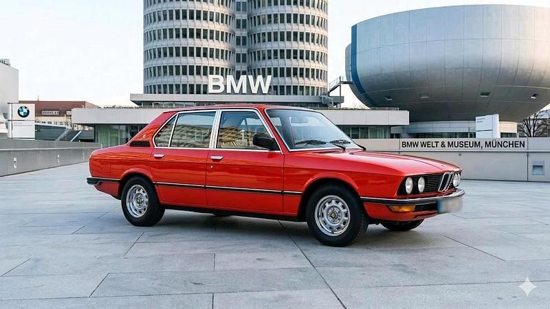 Gebraucht BMW 520 122 PS (89 kW) 1979 Rot Limousine