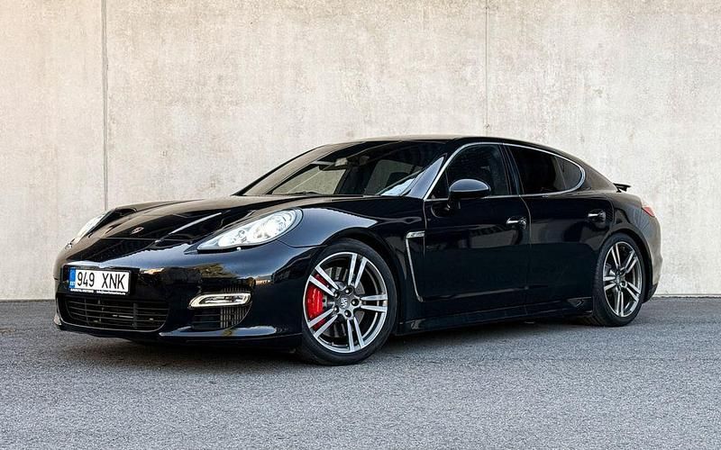 Gebraucht Porsche Panamera Turbo 500 PS (367 kW) 2011 Schwarz Limousine