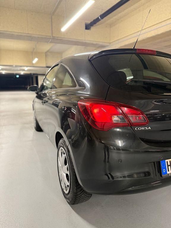 Gebraucht Opel Corsa Edition 69 PS (50 kW) 2016 Schwarz Kleinwagen