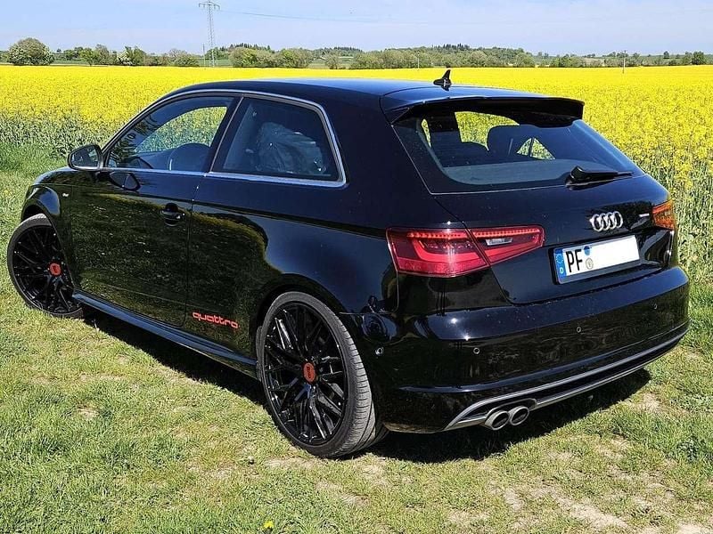 Brugt Audi A3 S-Line 179 HK (131 kW) 2014 Sort Sedan