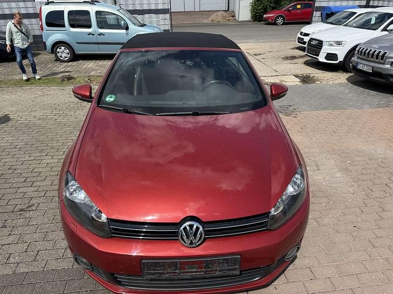 Sunsetred Gebraucht 2012 VW Golf Cabriolet Basis Cabrio | 8.000 € (Fairer Preis) - Bild 1/4