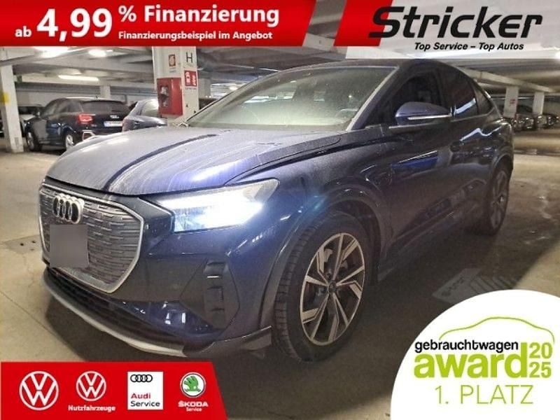 Gebraucht Audi e-tron S-Line 150 kW (204 PS) 2023 Navarrablau metallic (metallic) SUV