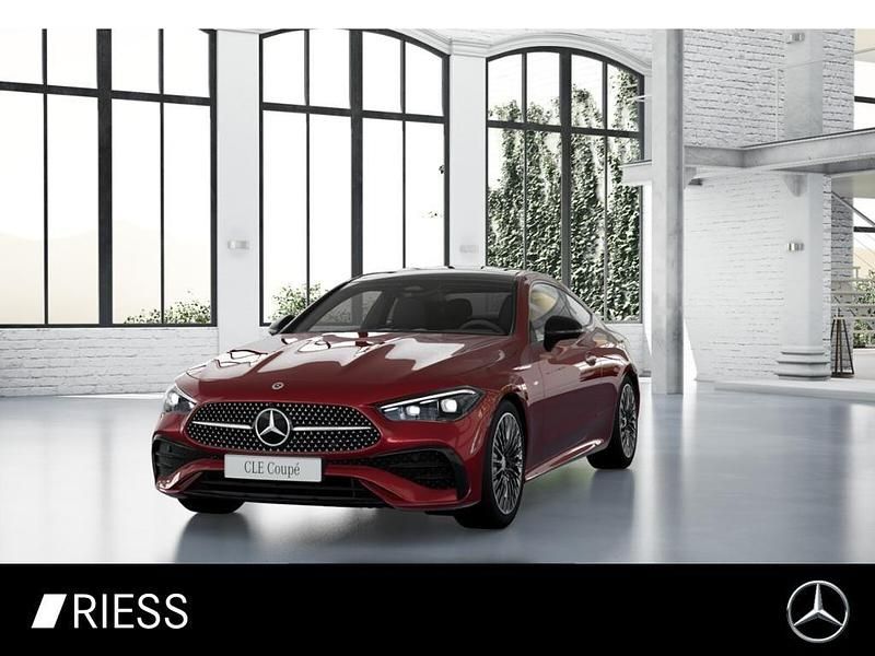 Rot Gebraucht 2024 Mercedes CLE300 AMG Coupé | 61.900 € (Fairer Preis) - Bild 1/4