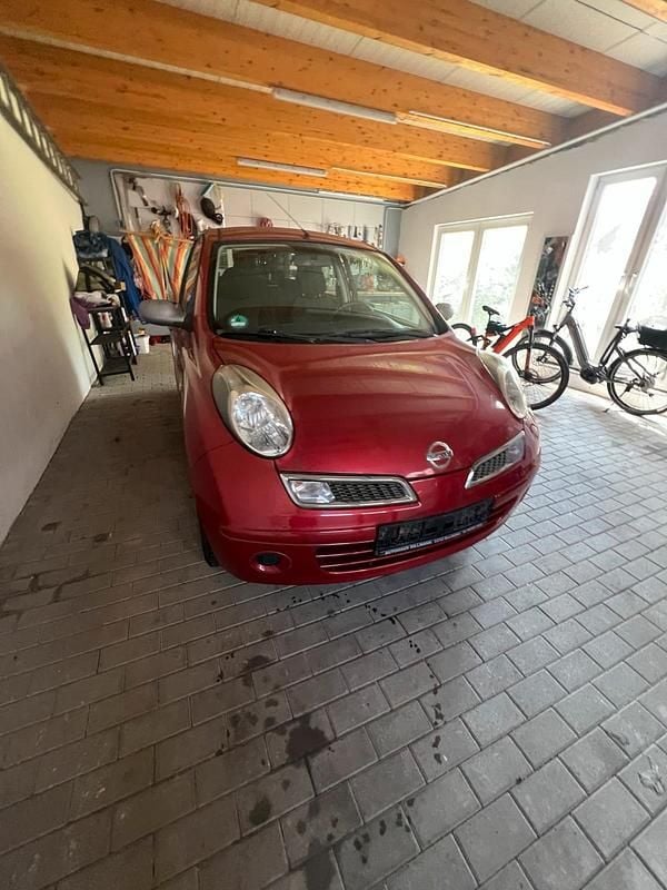 Rot Gebraucht 2009 Nissan Micra Kleinwagen | 1.099 € (Fairer Preis) - Bild 1/4