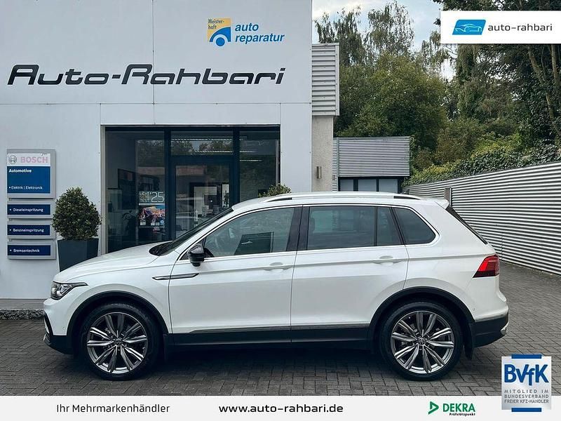 Gebraucht VW Tiguan Elegance 150 PS (110 kW) 2021 Oryxweiß perlmutteffekt SUV