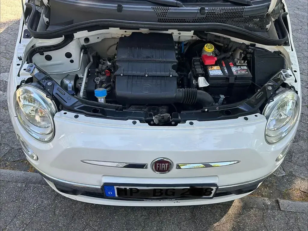 Gebraucht Fiat 500 69 PS (50 kW) 2014 Weiß Limousine