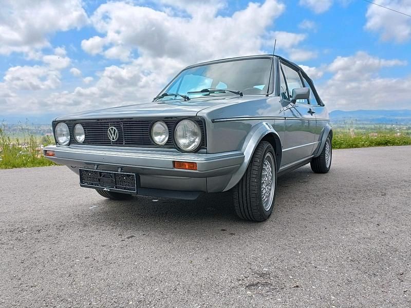 Blau Gebraucht 1987 VW Golf Cabriolet Karmann Cabrio | 14.500 € - Bild 1/4