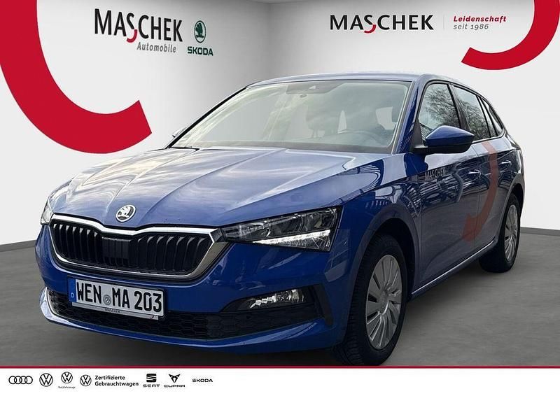 Blau Gebraucht 2020 Skoda Scala Cool Plus Kleinwagen | 23.000 € - Bild 1/4