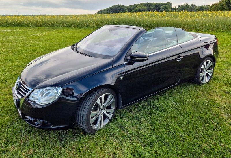 Schwarz Gebraucht 2008 VW Eos Individual Cabrio | 6.000 € (Guter Preis) - Bild 1/4