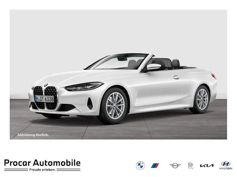 Weiß Gebraucht 2021 BMW 420 Cabrio | 34.440 € (Fairer Preis) - Bild 1/4
