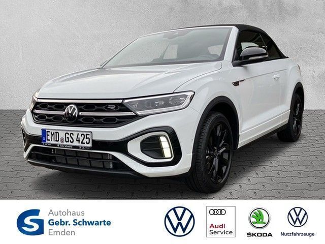 Weiß Gebraucht 2024 VW T-Roc Cabriolet R-line Cabrio | 33.890 € (Guter Preis) - Bild 1/4