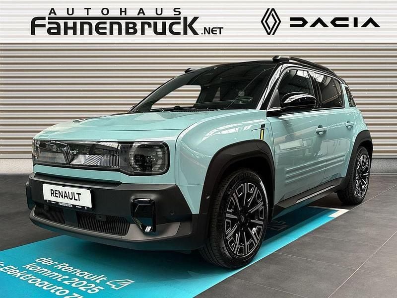 Neu Renault 4 E-Tech Iconic 77 kW (106 PS) 2025 Grün SUV