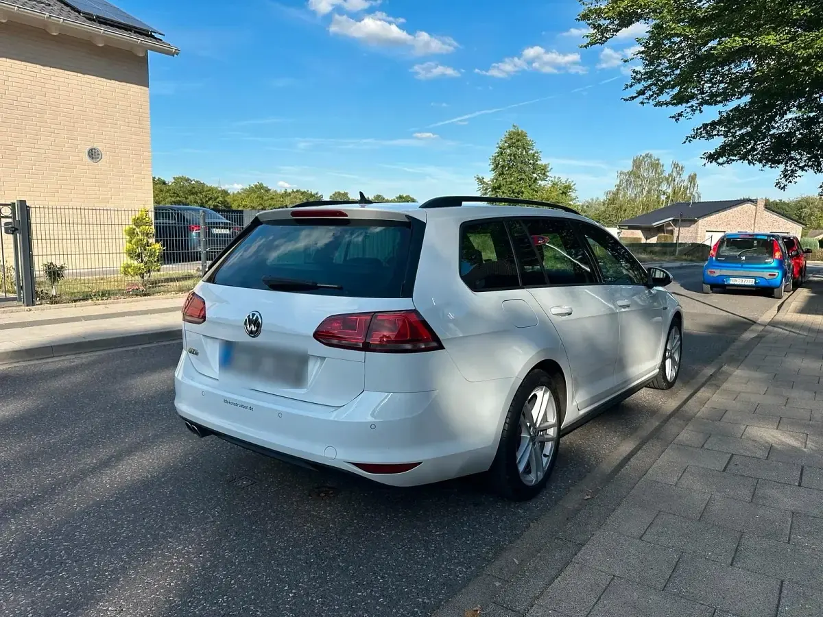 Gebraucht VW Golf VII GTD 2016 Weiß Kombi