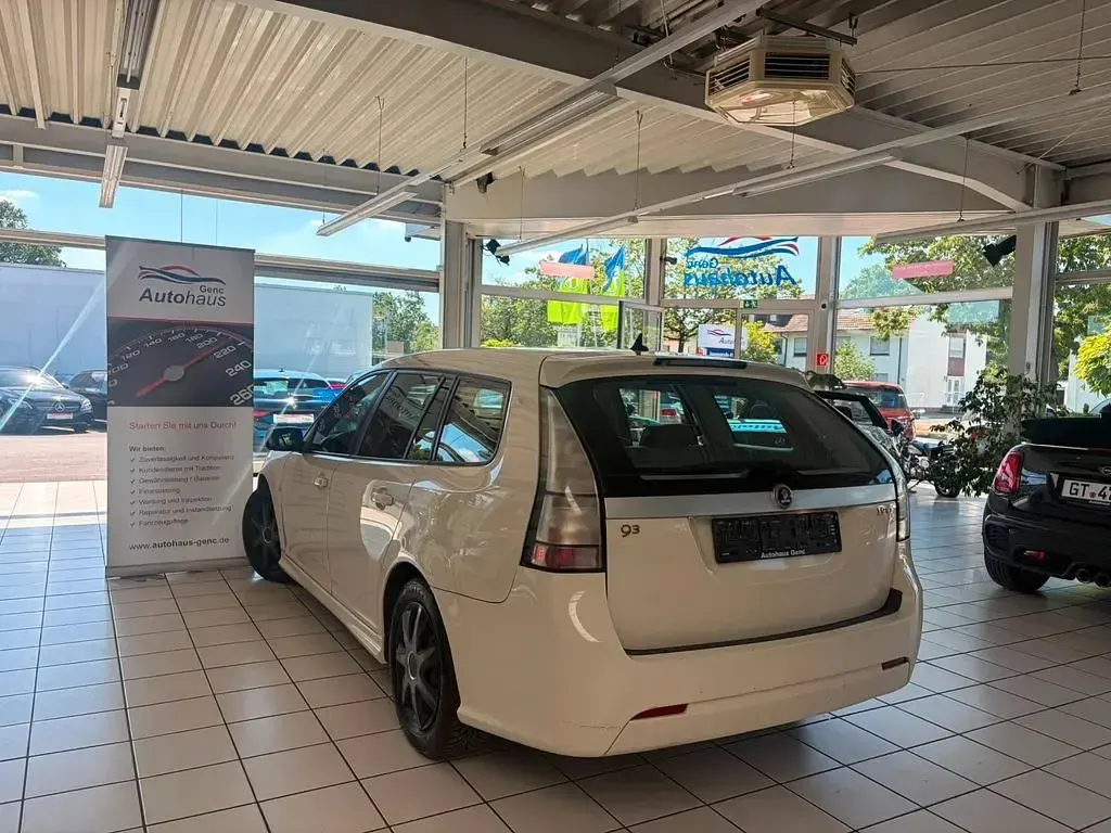 Gebraucht Saab 9-3 Linear 150 PS (110 kW) 2008 Weiß Kombi