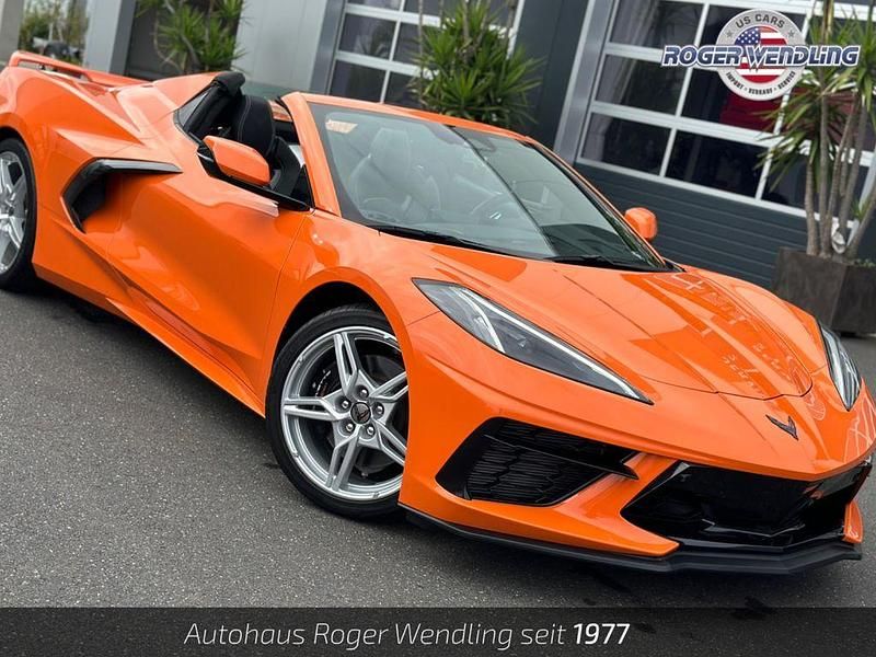 Orange Neu 2025 Corvette C8 Cabrio | 111.000 € - Bild 1/4