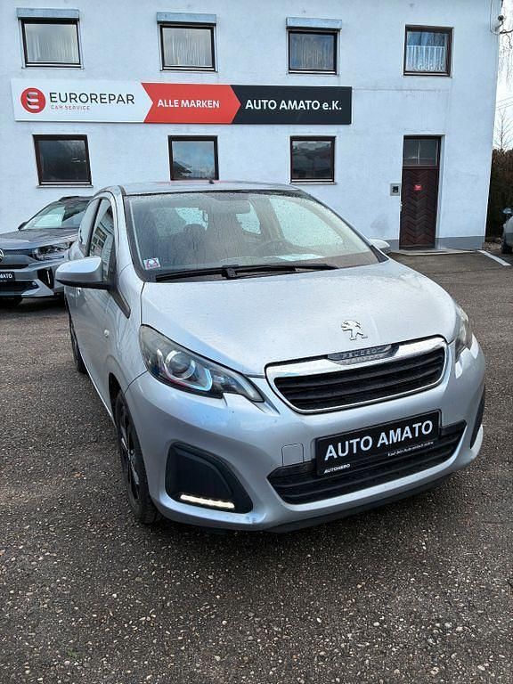 Gebraucht Peugeot 108 Allure 82 PS (60 kW) 2016 Silber Kleinwagen