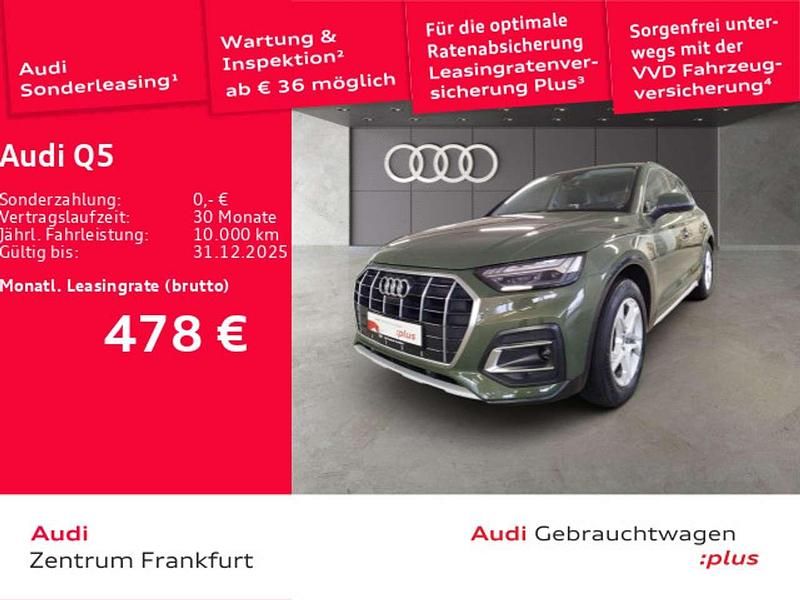 Grün Gebraucht 2024 Audi Q5 Advanced SUV | 45.779 € (Fairer Preis) - Bild 1/1