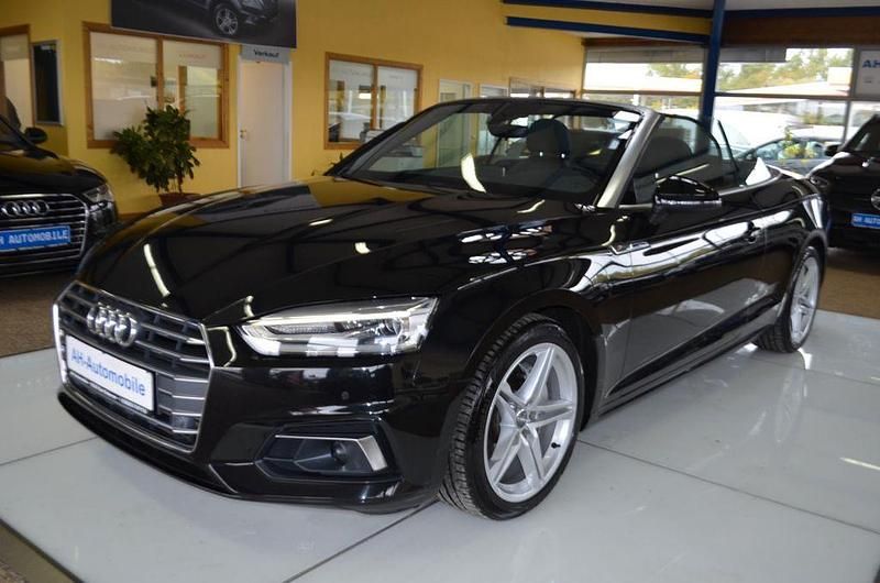 Schwarz Gebraucht 2018 Audi A5 Cabriolet Sport Cabrio | 28.880 € (Fairer Preis) - Bild 1/4