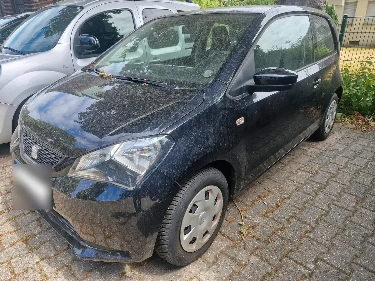 Gebraucht Seat Mii 60 PS (44 kW) 2012 Schwarz Kleinwagen