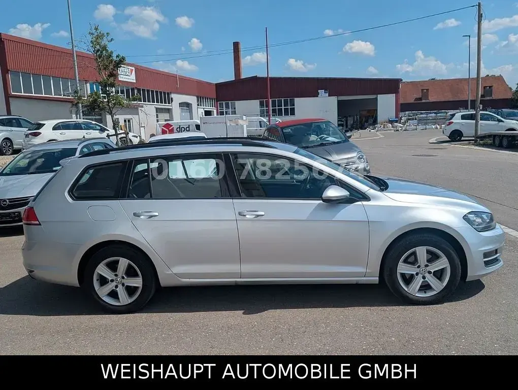 Gebraucht VW Golf VII Comfortline 110 PS (80 kW) 2016 Silber Kombi