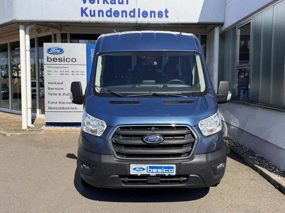 Używany Ford Transit Trend 170 KM (125 kW) 2021 Niebieski Kombi