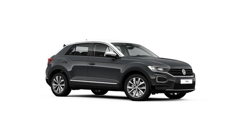 Grau Gebraucht 2018 VW T-Roc Style SUV | 21.888 € (Fairer Preis) - Bild 1/3
