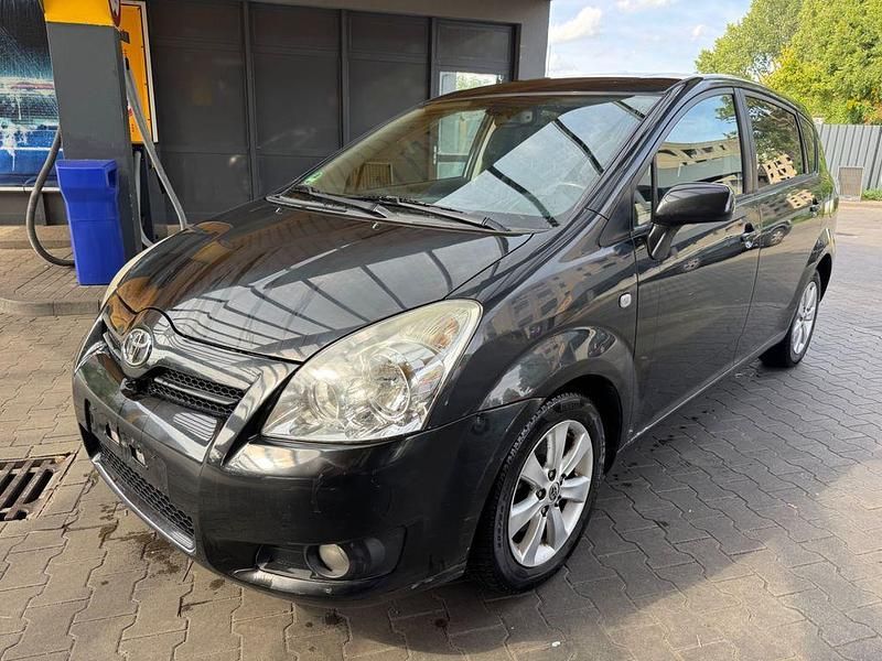 Schwarz Gebraucht 2008 Toyota Corolla Verso Executive Van / Kleinbus | 3.999 € (Fairer Preis) - Bild 1/4
