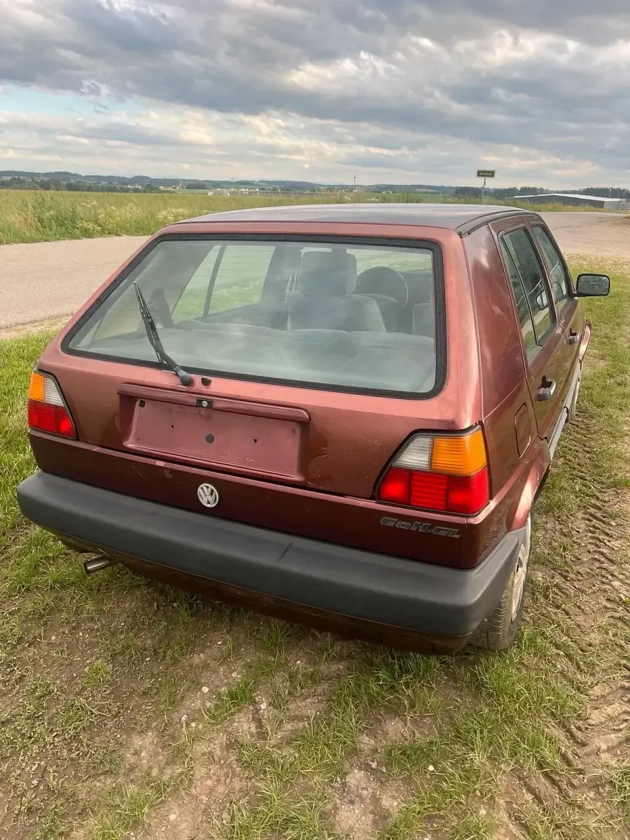 Gebraucht VW Golf II 55 PS (40 kW) 1991 Rot Kleinwagen