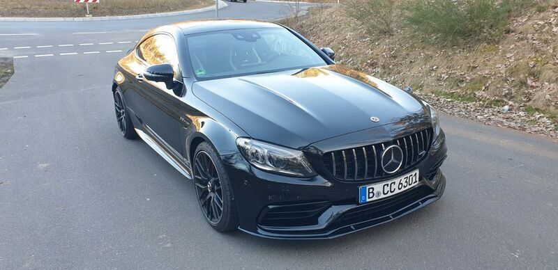 Schwarz Gebraucht 2023 Mercedes C63S AMG | 83.000 € (Fairer Preis) - Bild 1/4