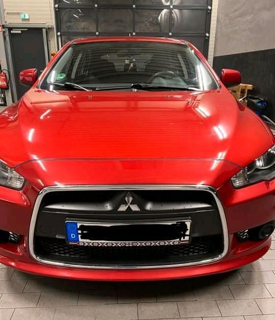 Rot Gebraucht 2009 Mitsubishi Lancer Sportback Limousine | 5.200 € (Teuer) - Bild 1/4