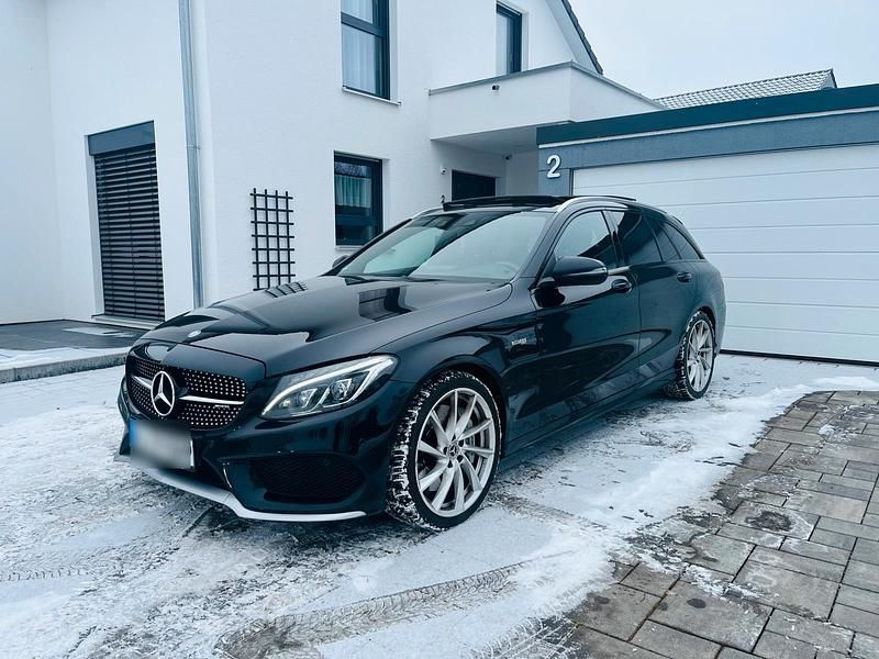 Schwarz Gebraucht 2016 Mercedes C43 AMG AMG Kombi | 25.299 € (Superpreis) - Bild 1/4